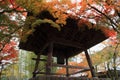 Autumn leaves at Shuzenji temple