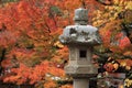 Autumn leaves at Shuzenji temple