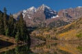 Autumn, Maroon Bells Royalty Free Stock Photo