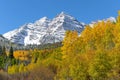 Autumn at Maroon Bells Royalty Free Stock Photo