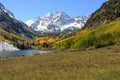 Autumn at Maroon Bells Royalty Free Stock Photo