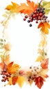 Autumn Memories: A Closeup Story Board of Wreaths, Leaves, and B