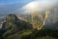 Autumn in Meteora, Greece - view at Kalampaka town