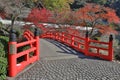 Autumn Minoo Takianji in Osaka, Japan. Royalty Free Stock Photo