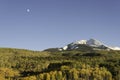Autumn Moon Over Chair Mountain and McClure Pass