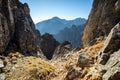 Autumn mountain landscape. Tatranska Lomnica. Royalty Free Stock Photo