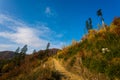 Autumn mountain landscape Wielka Racza