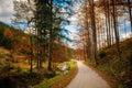 Autumn mountain landscape Wielka Racza