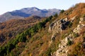 Autumn in the mountain massif Orjen (Montenegro)