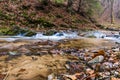 Autumn Mountain stream Royalty Free Stock Photo