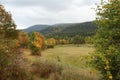 Autumn mountains in Adjara, Georgia Royalty Free Stock Photo