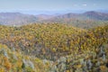 Autumn Mountains, Blue Ridge Parkway Royalty Free Stock Photo