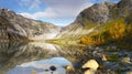 Mountain Lake Nigard Glacier, Norway Royalty Free Stock Photo