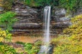 Autumn at Munising Falls Royalty Free Stock Photo