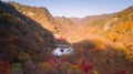 Autumn of Naejangsan National Park,South Korea Royalty Free Stock Photo