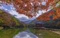 Autumn at Naejangsan National park in South Korea Royalty Free Stock Photo