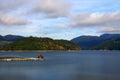 Autumn near Zaovine lake, Western Serbia Royalty Free Stock Photo