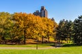 Autumn in New York City`s Central Park Royalty Free Stock Photo