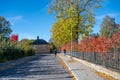 Autumn in Norrkoping, Sweden Royalty Free Stock Photo