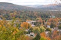 Autumn in Oneonta, New York Royalty Free Stock Photo