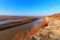 Autumn Osage River from Bluff