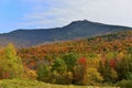 Autumn over Mount Mansfield in Vermont