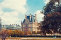 Autumn Paris, Eiffel tower Royalty Free Stock Photo