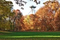 Autumn in the park Sad Janka Krala, city Bratislava, Slovakia Royalty Free Stock Photo