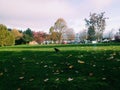 Autumn scene in Stanley Park, Vancouver Canada Royalty Free Stock Photo