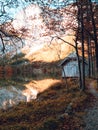 Autumn perfection at the lake