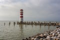 Autumn pictures of lake Neusiedler See Royalty Free Stock Photo