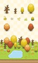 Autumn Plants Set Generic Alternate Version