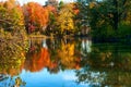 Autumn pond Royalty Free Stock Photo