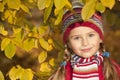 Autumn portrait Royalty Free Stock Photo