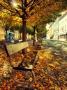 Autumn in Prague / Kampa Royalty Free Stock Photo