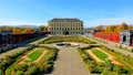 Autumn Privy Garden of the Crown Prince in the SchÃÂ¶nbrunn palace complex, Vienna Austria