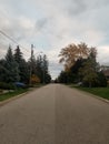 Autumn Quiet Neighborhood