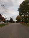 Autumn Quiet Neighborhood