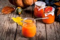 Sweet spicy pumpkin jam