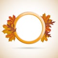 Autumn Ring Foliage Cover Royalty Free Stock Photo