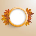 Autumn Ring Foliage PiAd Royalty Free Stock Photo