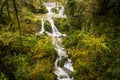 Autumn river in Can Batlle, La Garrotxa, Spain