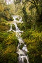 Autumn river in Can Batlle, La Garrotxa, Spain