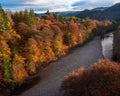 Autumn on the River Garry near Pitlochry, Scotland