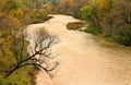 Autumn river landscape Royalty Free Stock Photo