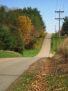 Autumn Road Royalty Free Stock Photo