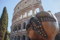 Autumn in Rome Colosseum Italy Royalty Free Stock Photo