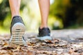 Autumn runner feet