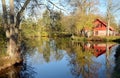 Autumn's water reflections