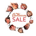 Autumn sale background